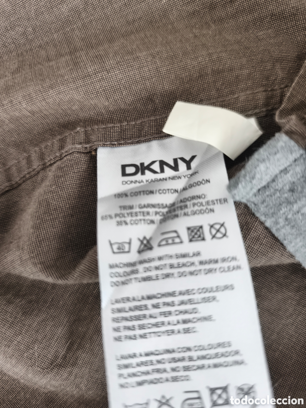 Vintage: Camisa DKNY, impecable - Foto 8