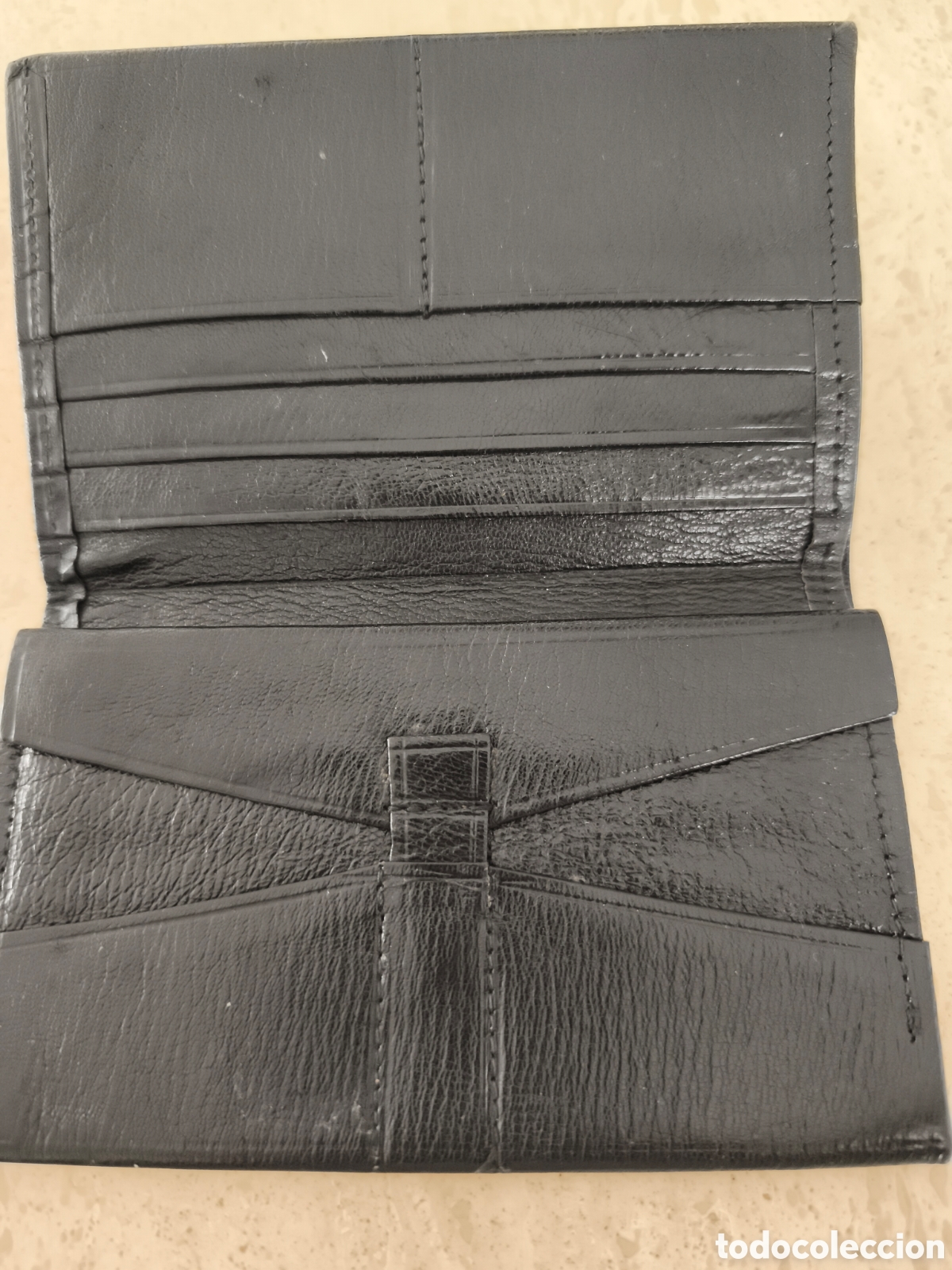 Vintage: Cartera de piel. Vintage - Foto 1