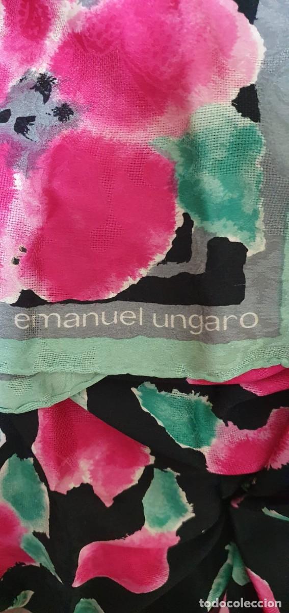 Vintage: Emanuele Ungaro fulard seda - Foto 1
