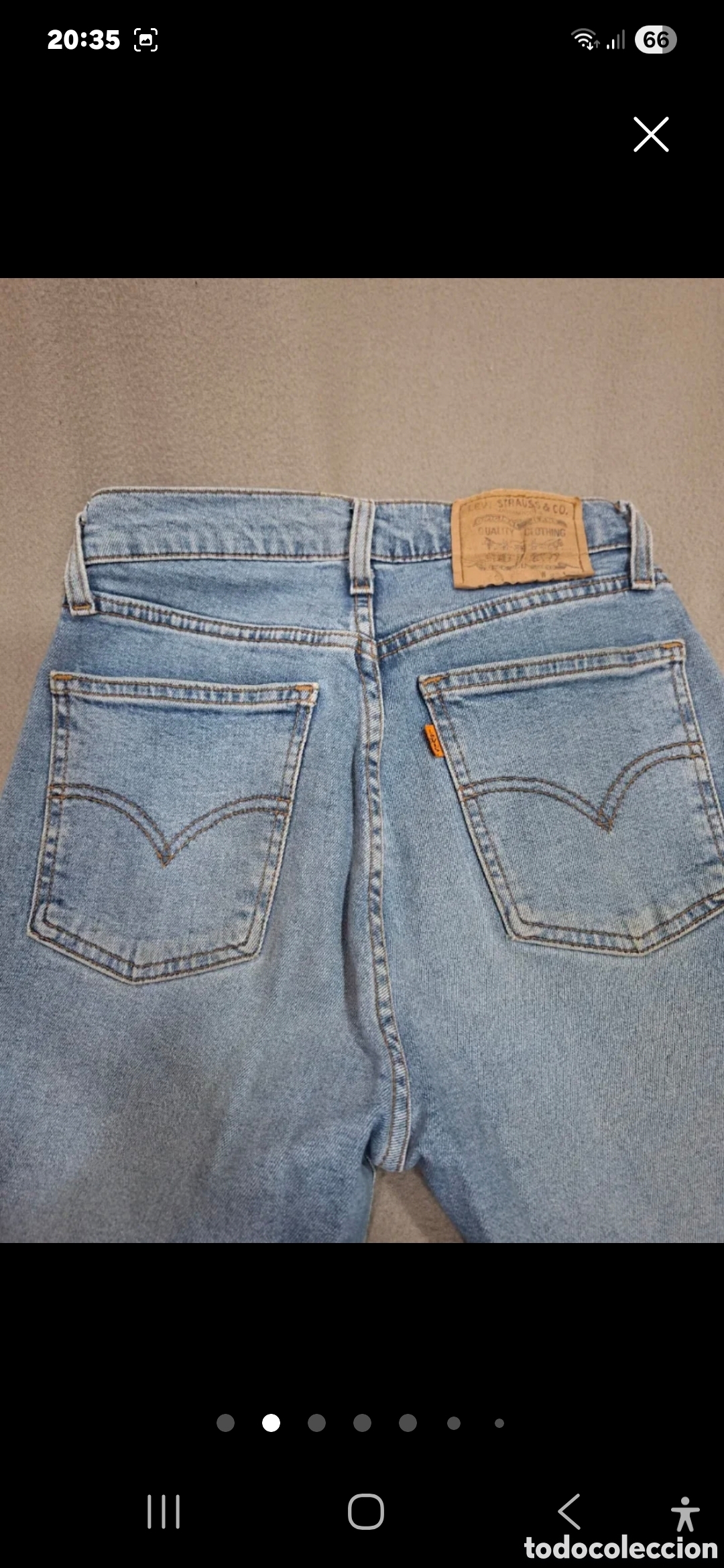 Vintage: Levis Jeans (etiqueta orange) - Foto 3
