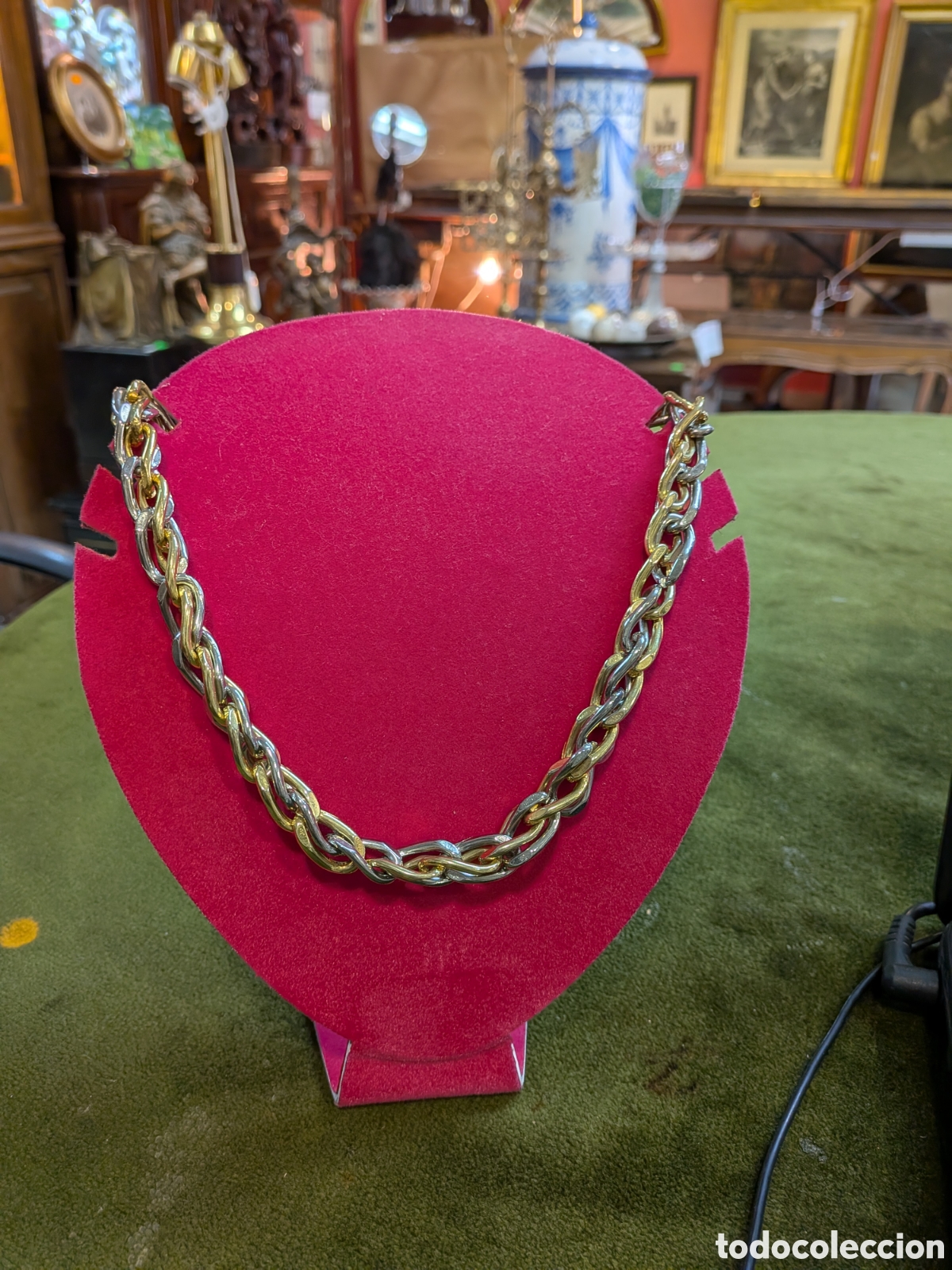 Vintage: Cadena, gargantilla cristian Dior. REF-3943 - Foto 1