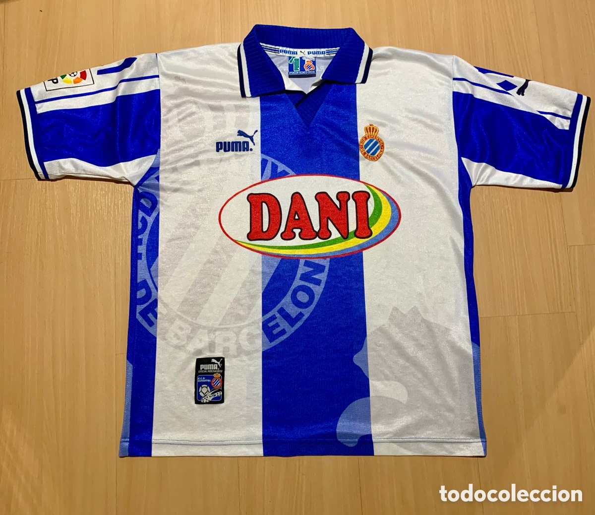 Vintage: Camiseta rcd Espanyol - Foto 1