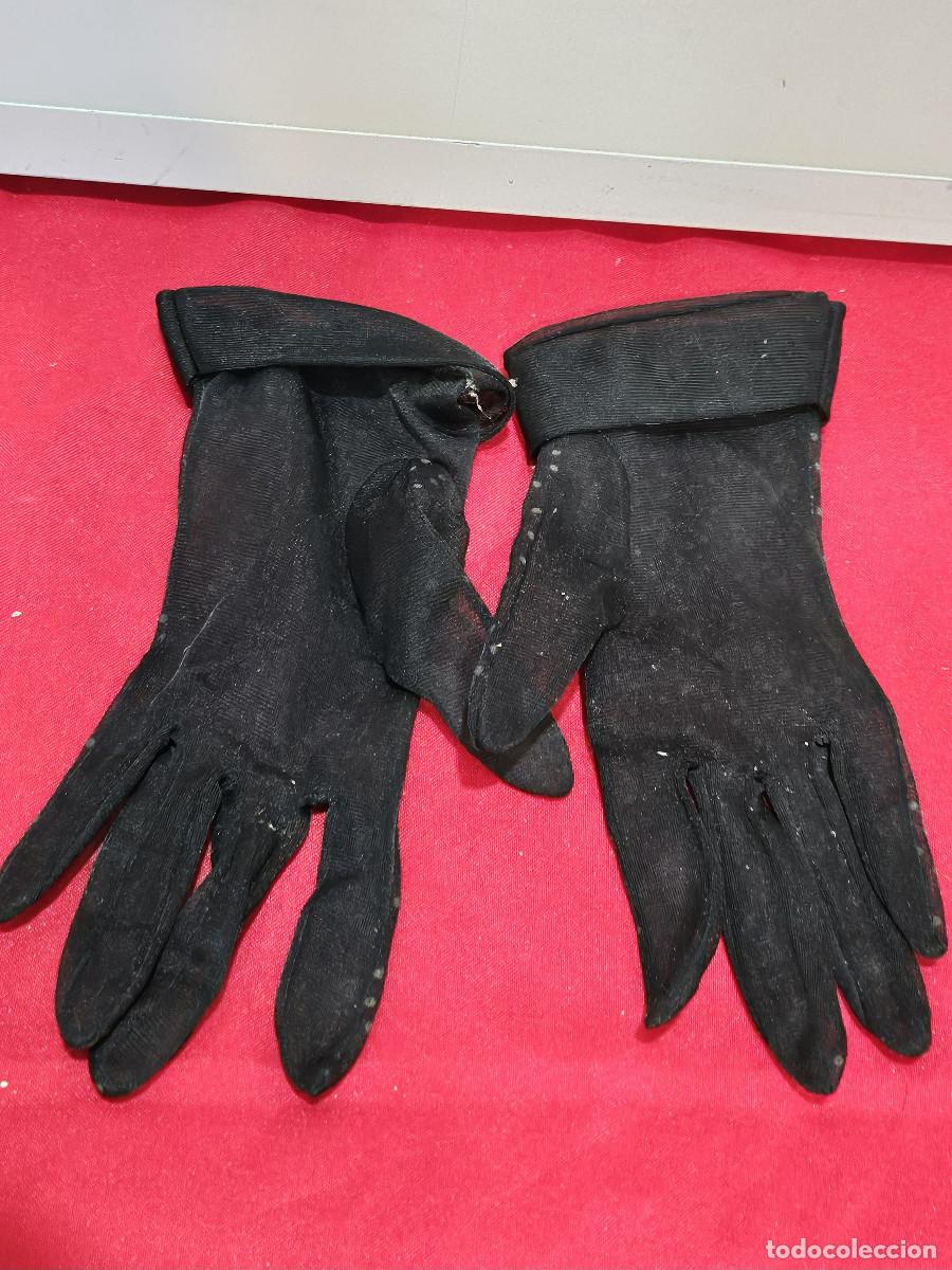 Vintage: guantes antiguos de encajes - Foto 3