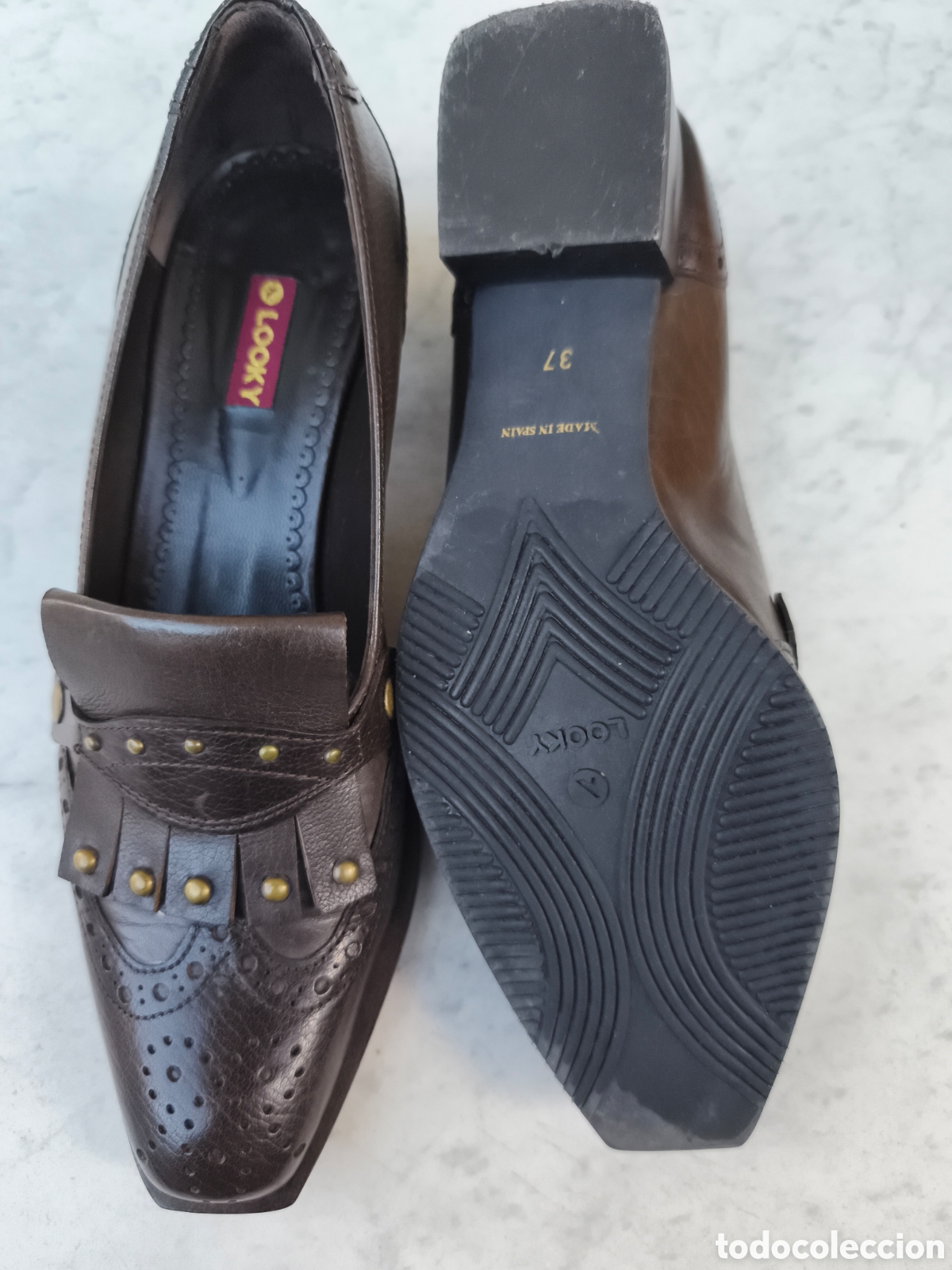 Vintage: Zapatos de piel Looky, impecables - Foto 2