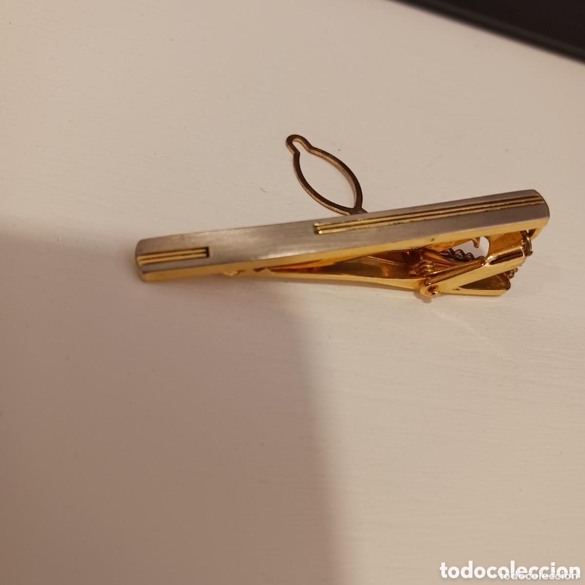 Vintage: Aguja de corbata dorada - Foto 4