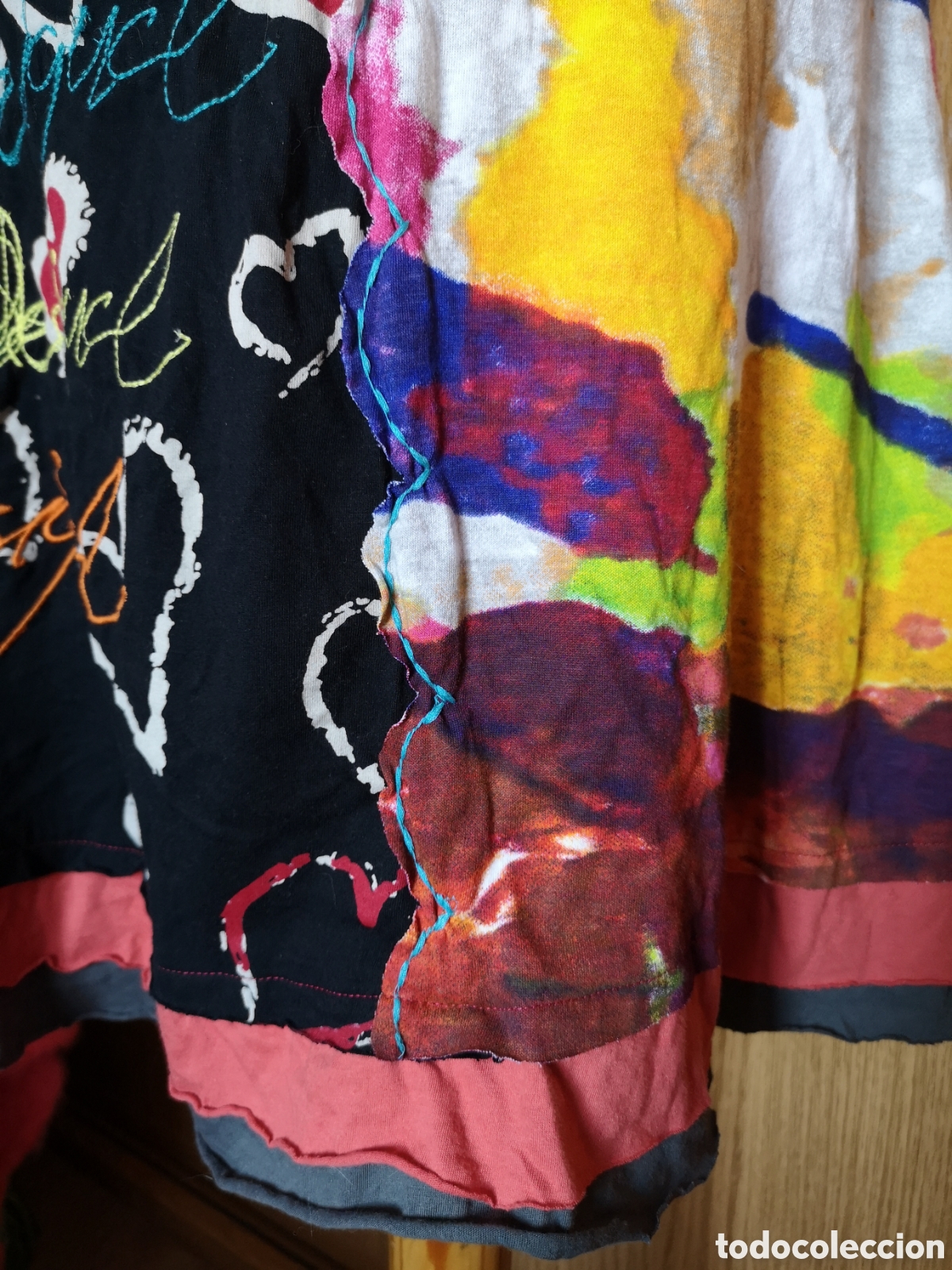 Vintage: Falda Desigual talla M - Foto 4