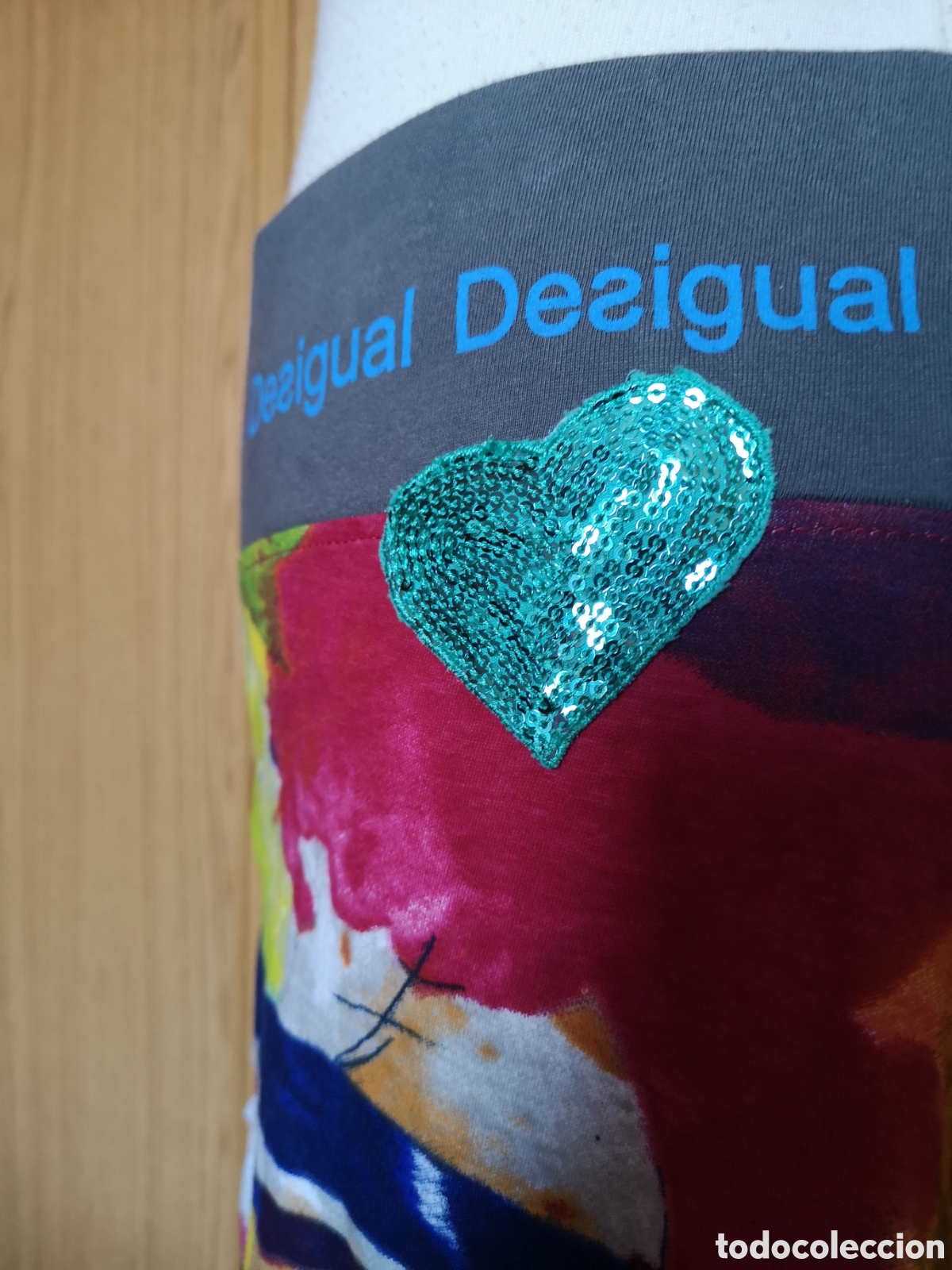 Vintage: Falda Desigual talla M - Foto 6