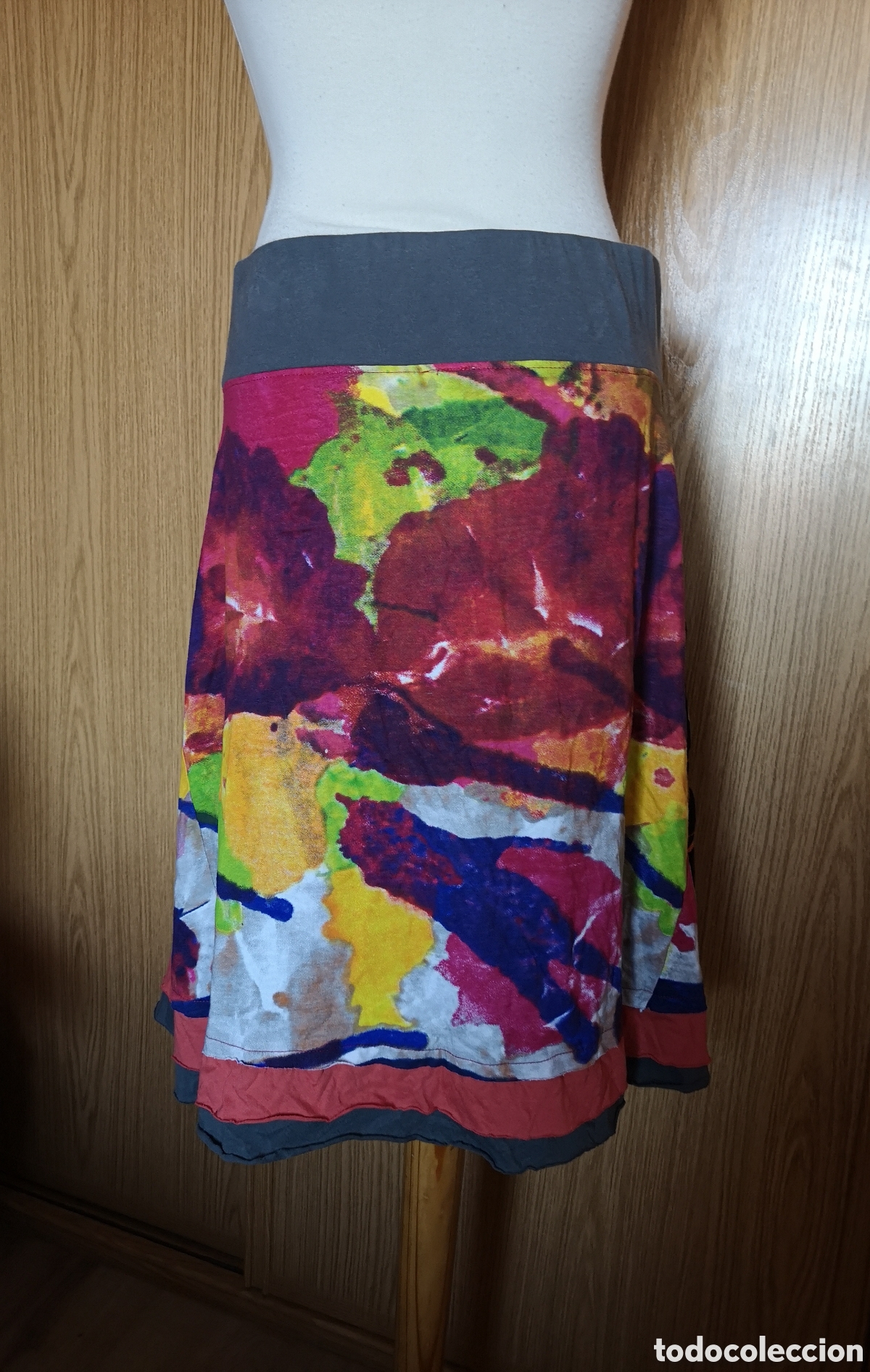 Vintage: Falda Desigual talla M - Foto 9