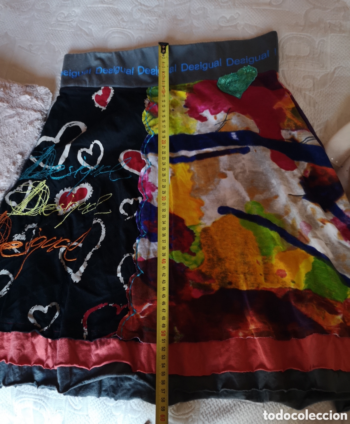Vintage: Falda Desigual talla M - Foto 12