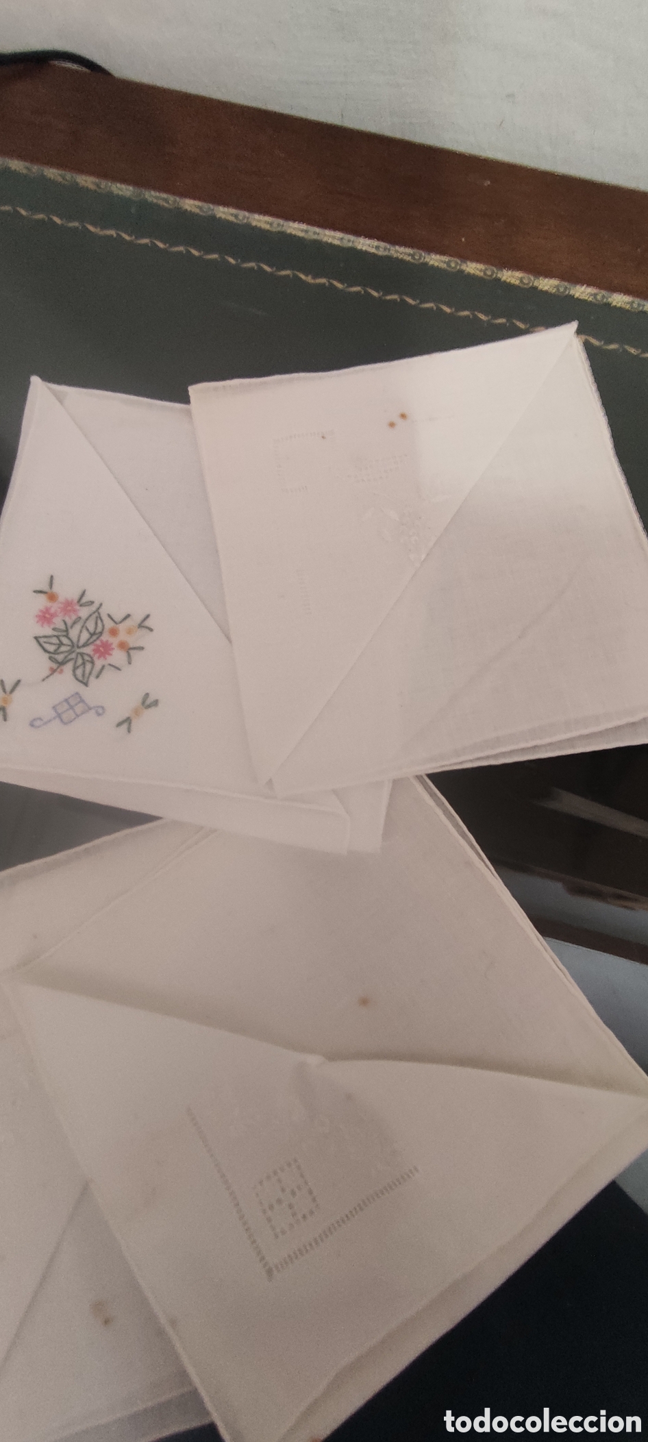 Vintage: Panuelos de hilo bordados - Foto 6