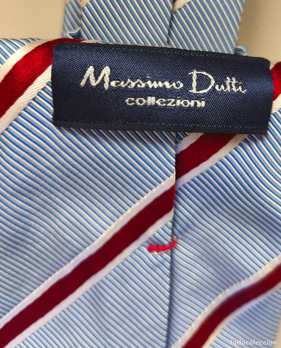 Vintage: 3 CORBATAS MASSIMO DUTTI - Foto 3