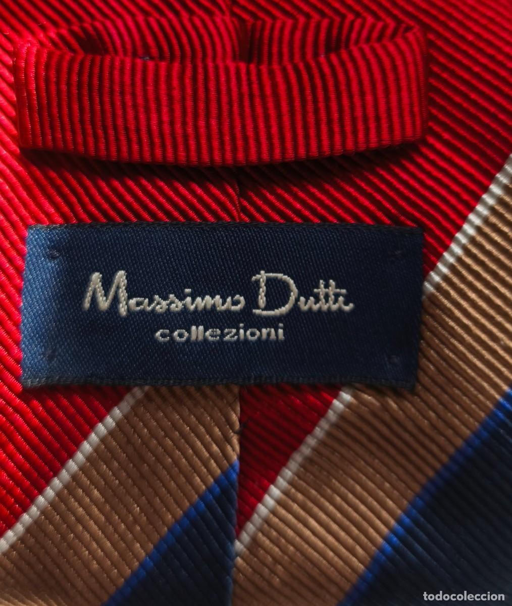 Vintage: 3 CORBATAS MASSIMO DUTTI - Foto 6