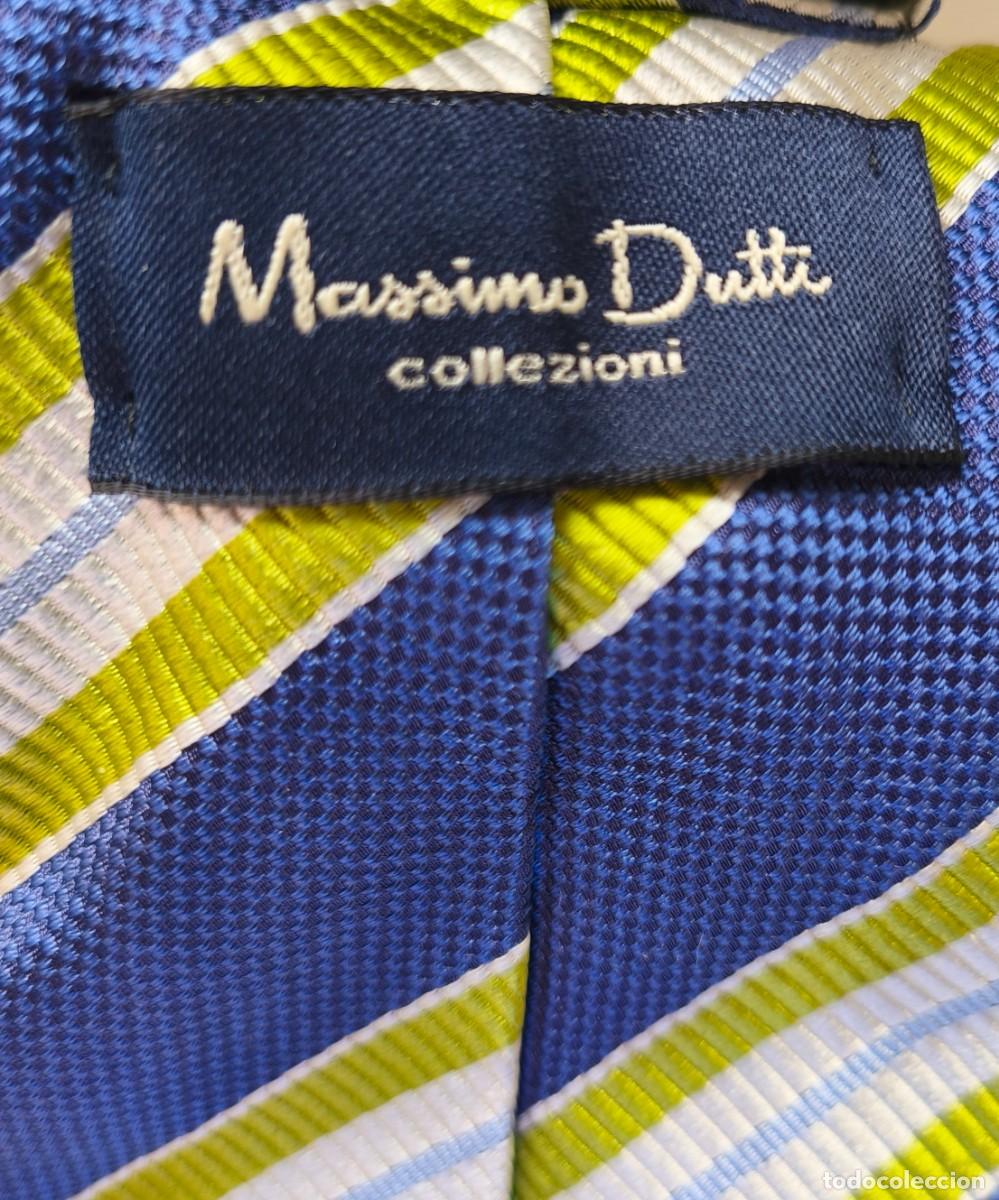 Vintage: 3 CORBATAS MASSIMO DUTTI - Foto 8