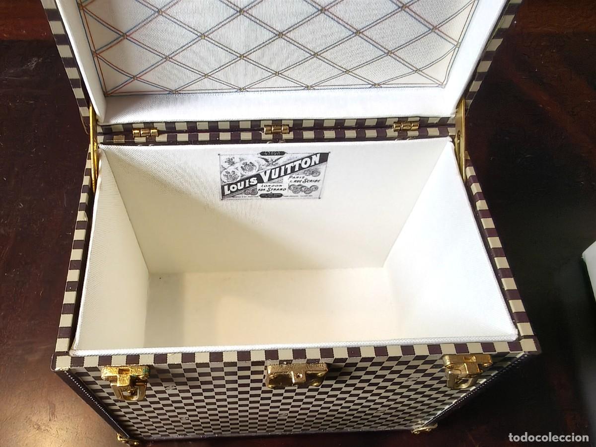 Vintage: MINI MALETIN LOUIS VUITTON CASTA&Ntilde;O - Foto 5
