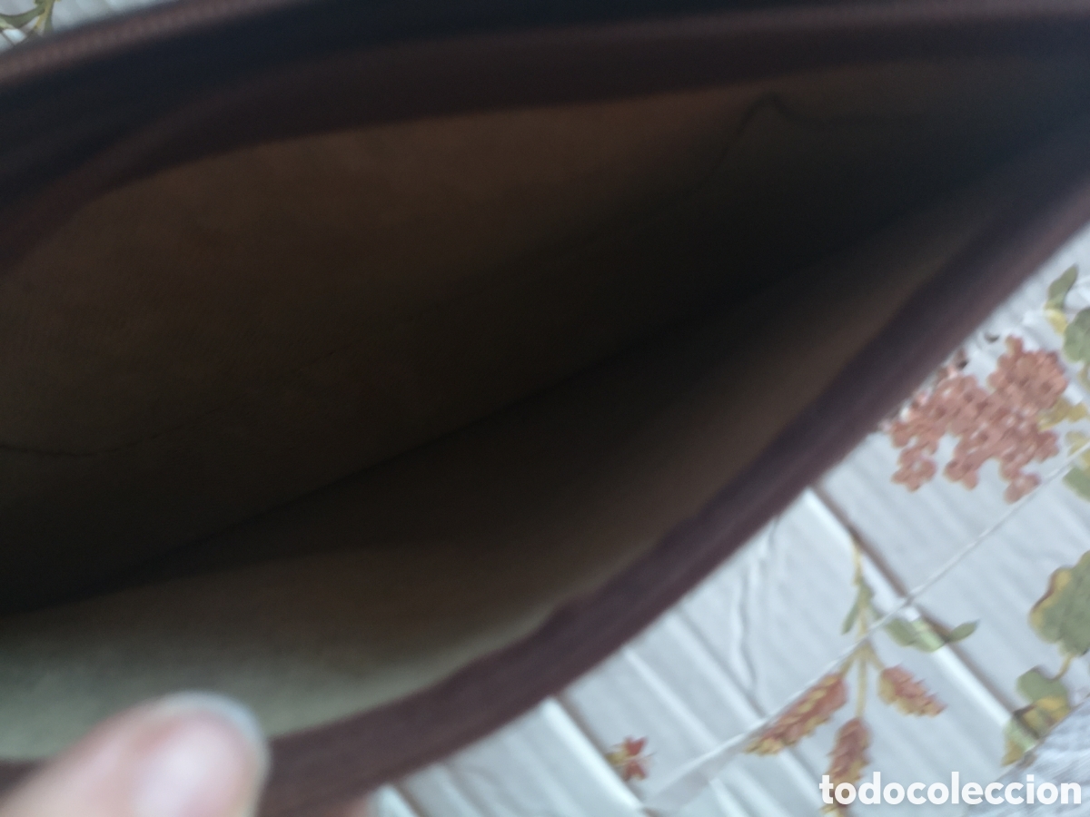 Vintage: Bolso marr&oacute;n vintage - Foto 6