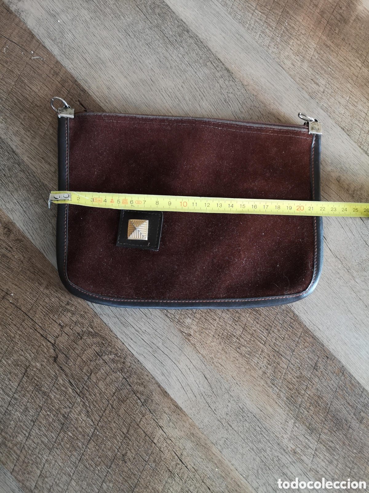 Vintage: Bolso marr&oacute;n vintage - Foto 11