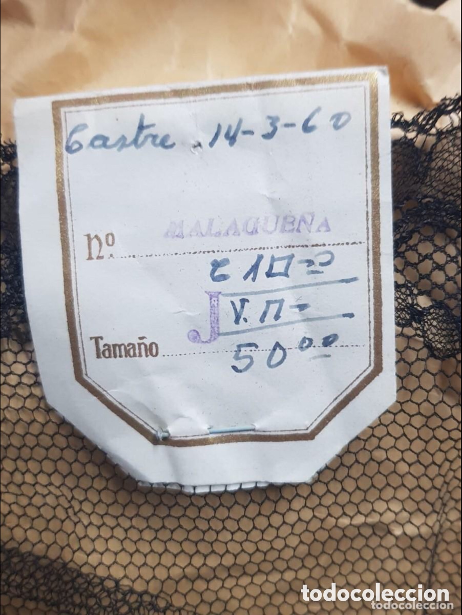 Vintage: TUL MALAGUE&Ntilde;A 1960 . - Foto 18
