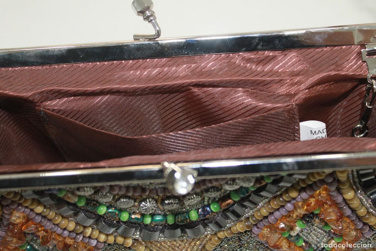 Vintage: BOLSO DE MANO CON PEDRERIA - Foto 14