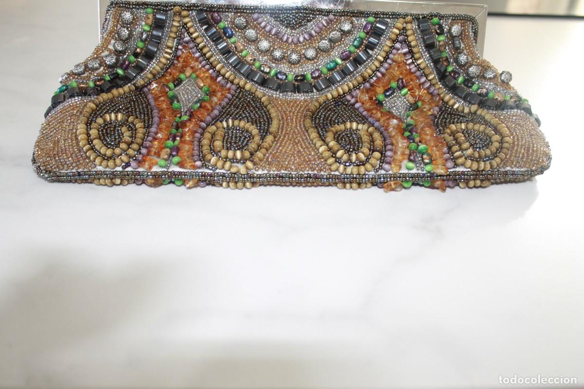 Vintage: BOLSO DE MANO CON PEDRERIA - Foto 15