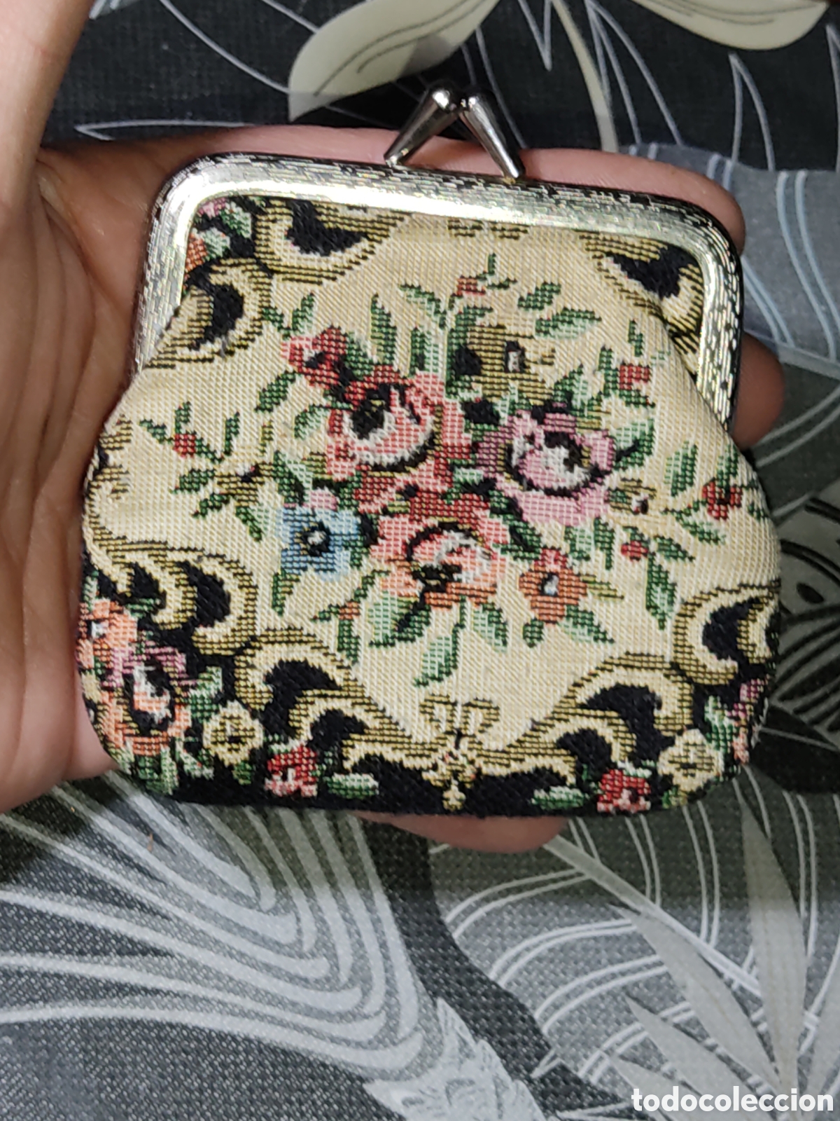 Vintage: Monedero petit point.Vintage *P* - Foto 6