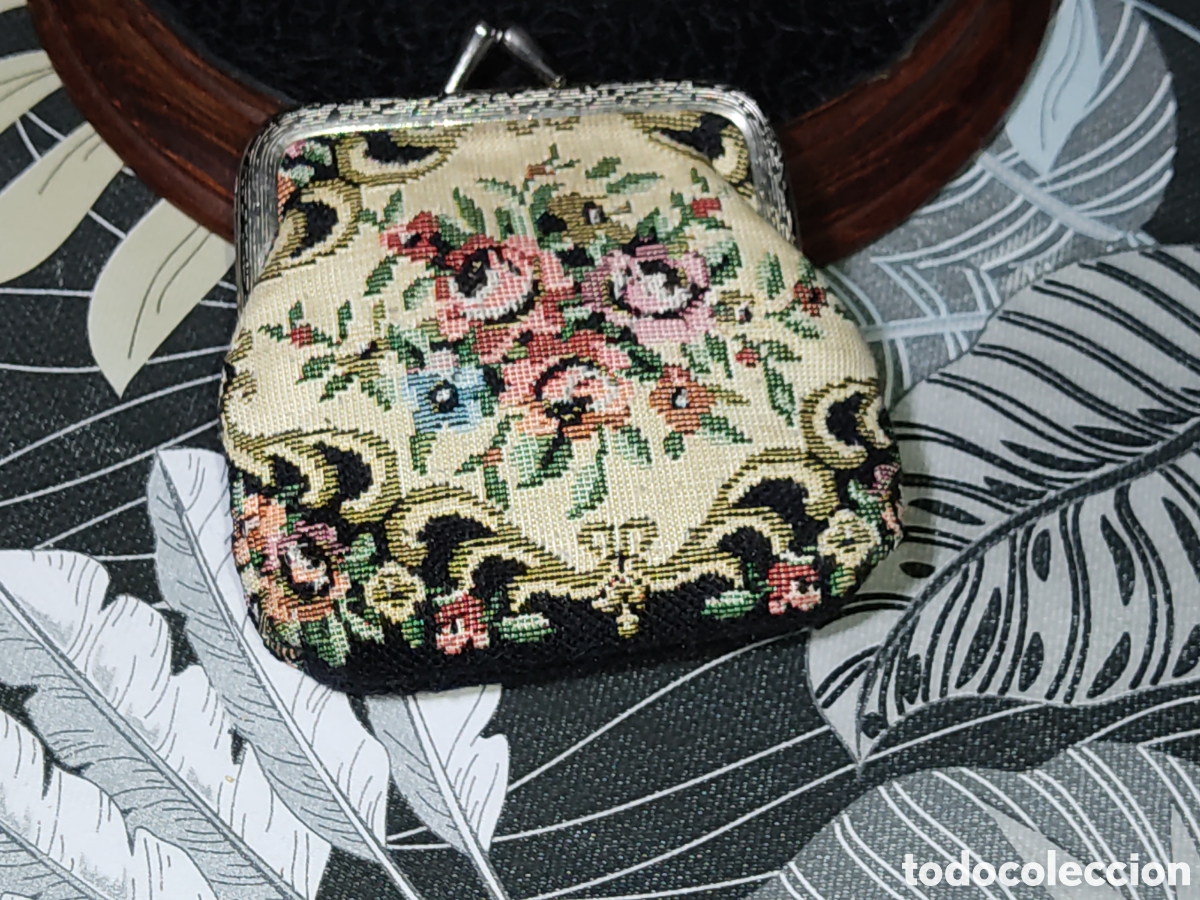 Vintage: Monedero petit point.Vintage *P* - Foto 1