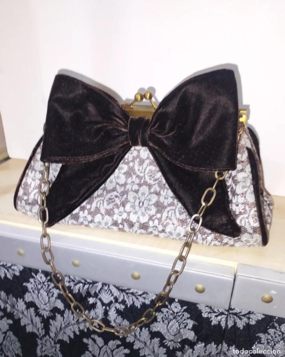 Vintage: Bolso de fiesta, con cadena - Foto 2