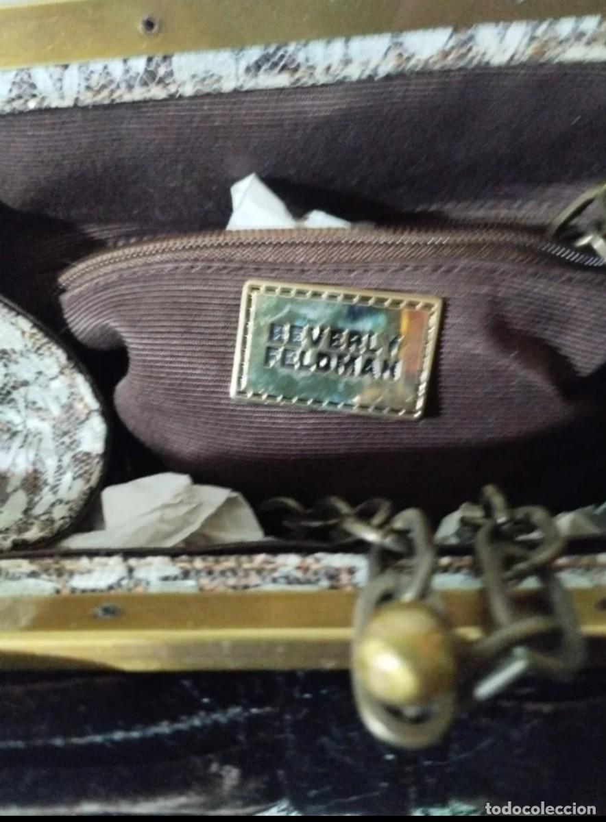Vintage: Bolso de fiesta, con cadena - Foto 3
