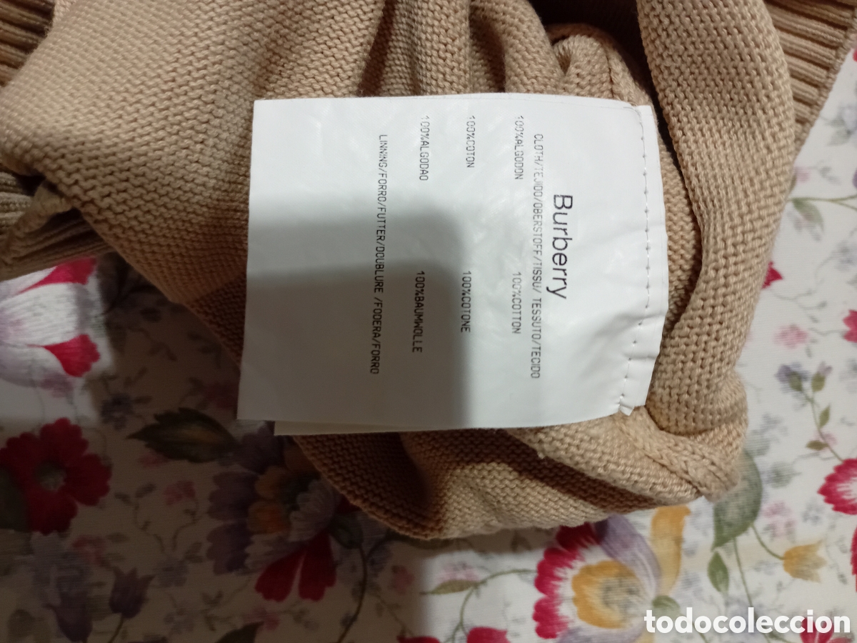 Vintage: JERSEY DE ALGOD&Ograve;N BURBERRY - Foto 4