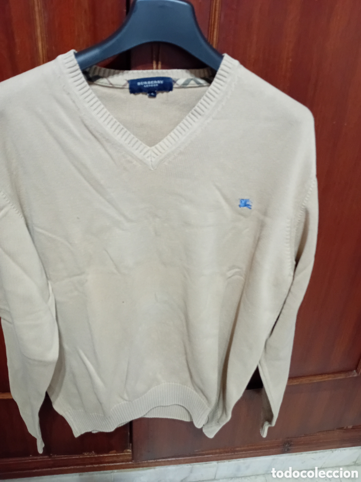 Vintage: JERSEY DE ALGOD&Ograve;N BURBERRY - Foto 1