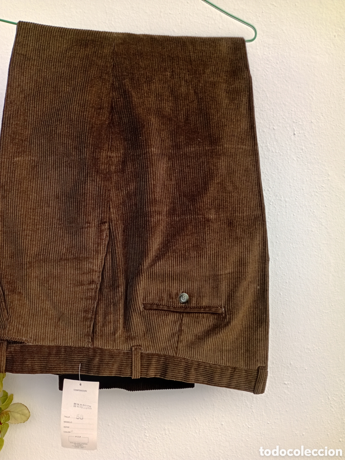 Vintage: PANTALON DE PANA NUEVO - Foto 1