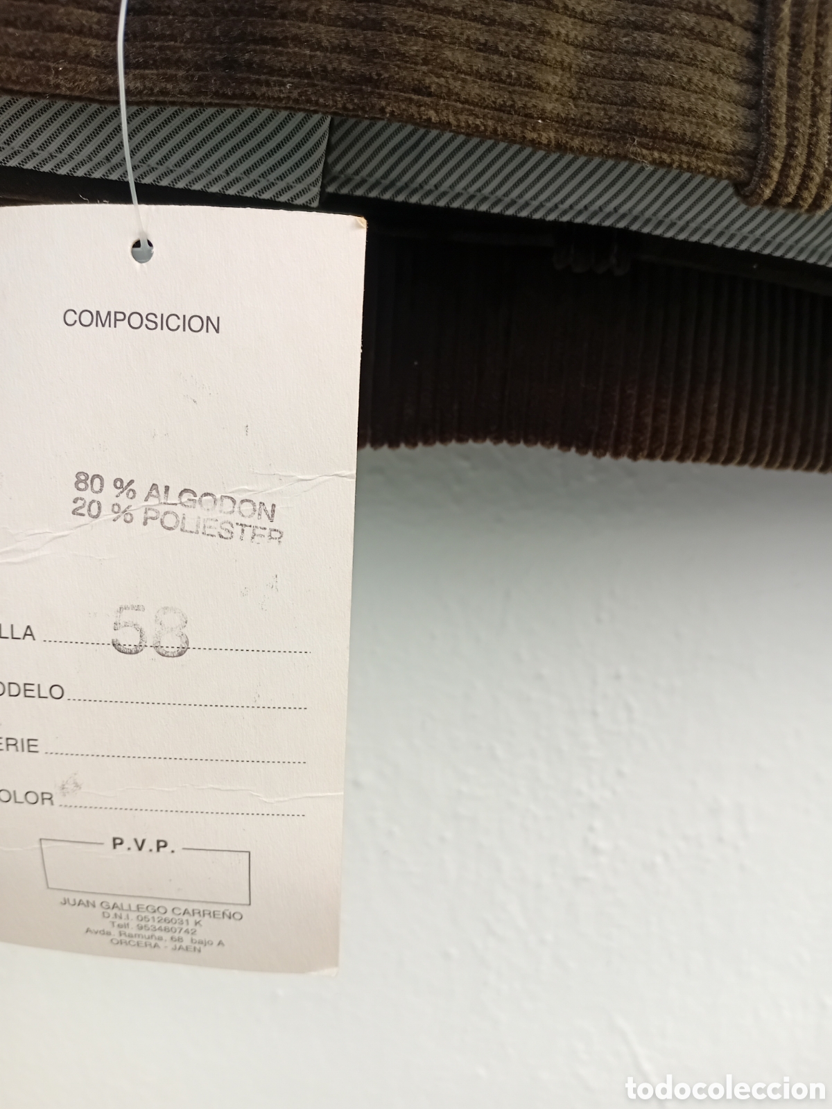 Vintage: PANTALON DE PANA NUEVO - Foto 2