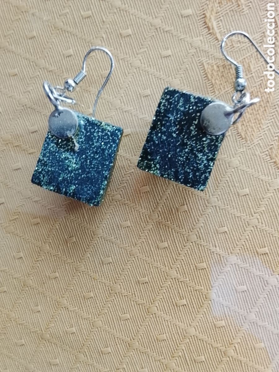 Vintage: Par de pendientes vintage. - Foto 2
