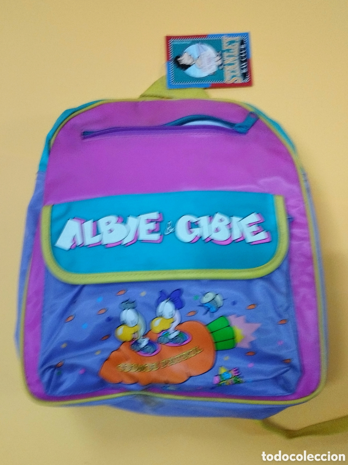 Vintage: Cartera colegial 80 aprox - Foto 2