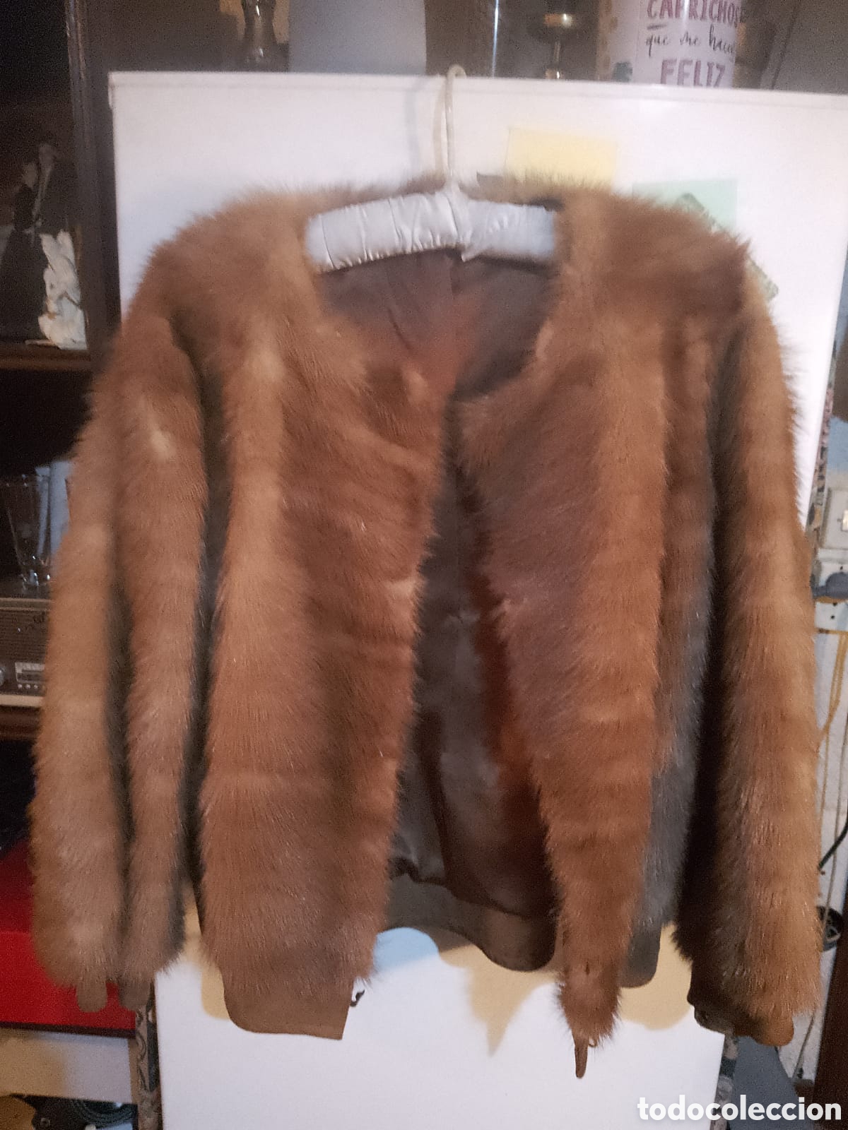 Vintage: Chaquet&oacute;n vison a&ntilde;os 80 - Foto 6