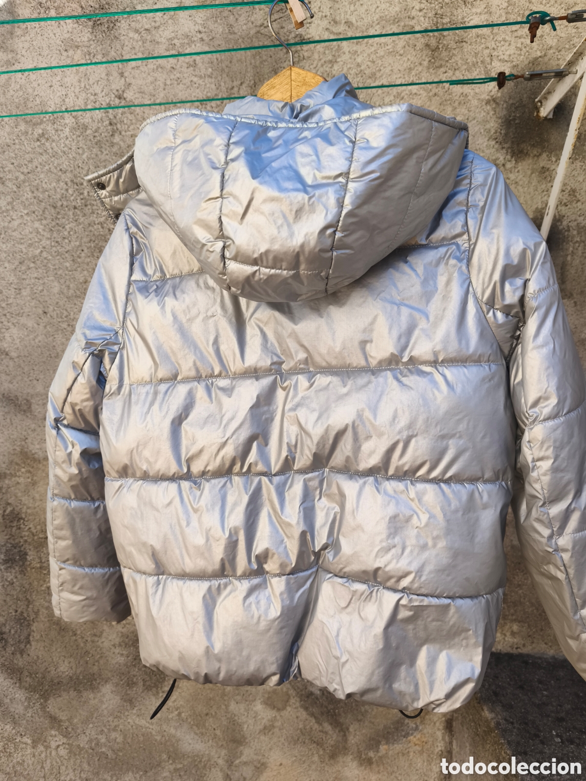 Vintage: Chaqueta Easy Wear, plateada - Foto 4