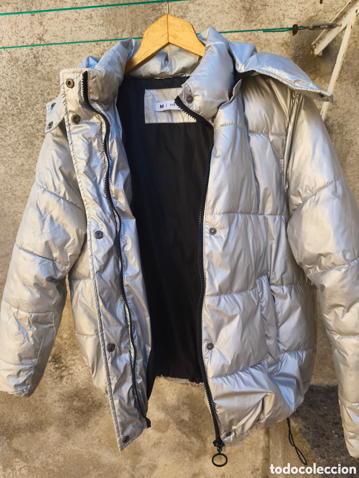 Vintage: Chaqueta Easy Wear, plateada - Foto 7