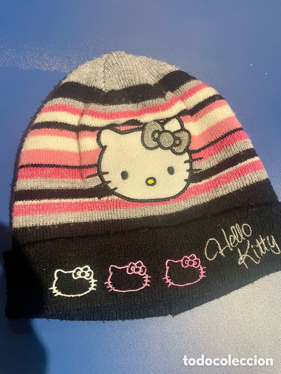 Vintage: Pack vintage de dos gorros de Hello Kitty. (Ni&ntilde;a) - Foto 3
