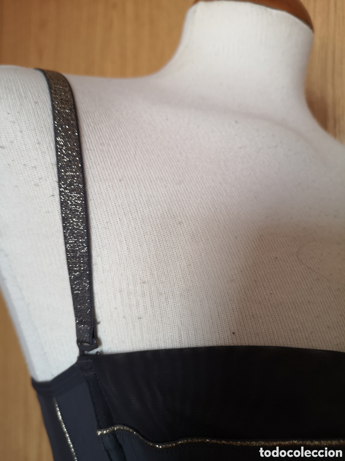 Vintage: Top Body gris y plata talla 95 B - Foto 8