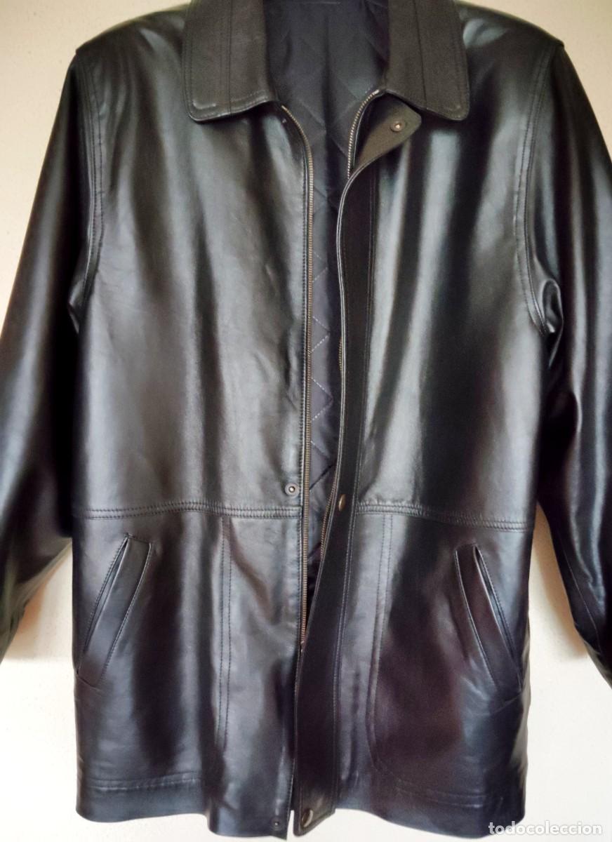 Vintage: Chaquet&oacute;n cuero hombre - Foto 2