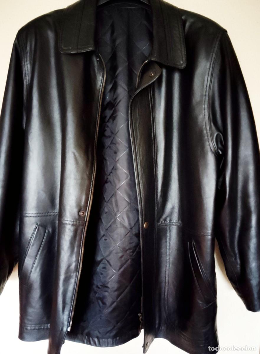Vintage: Chaquet&oacute;n cuero hombre - Foto 4