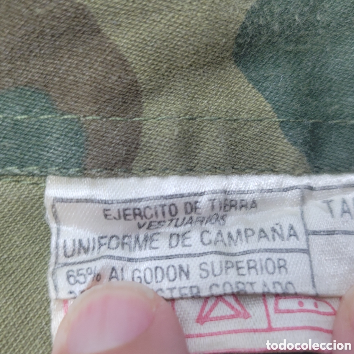 Vintage: Uniforme campa&ntilde;a Ejercito de Tierra 1988 - Foto 5