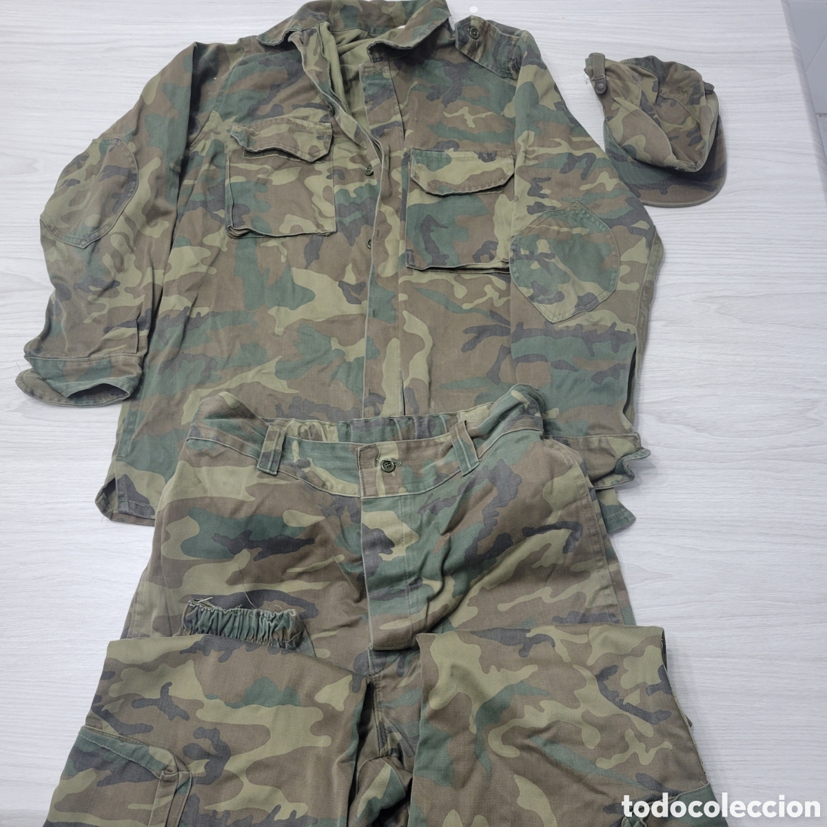 Vintage: Uniforme campa&ntilde;a Ejercito de Tierra 1988 - Foto 1