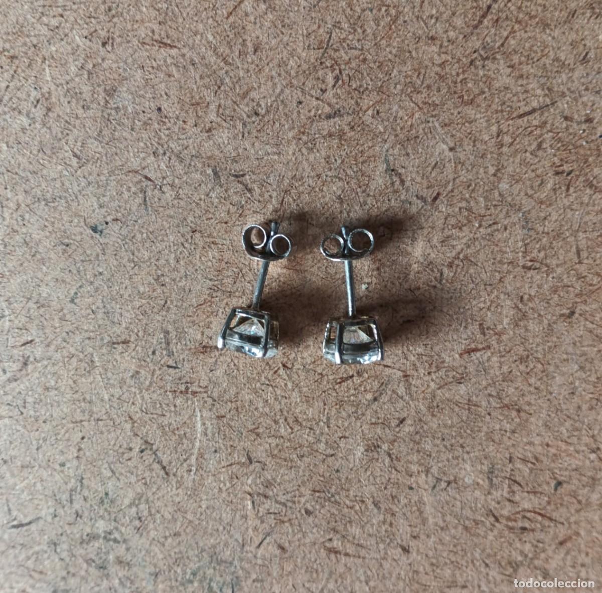 Vintage: Par de pendientes en caja - Foto 3