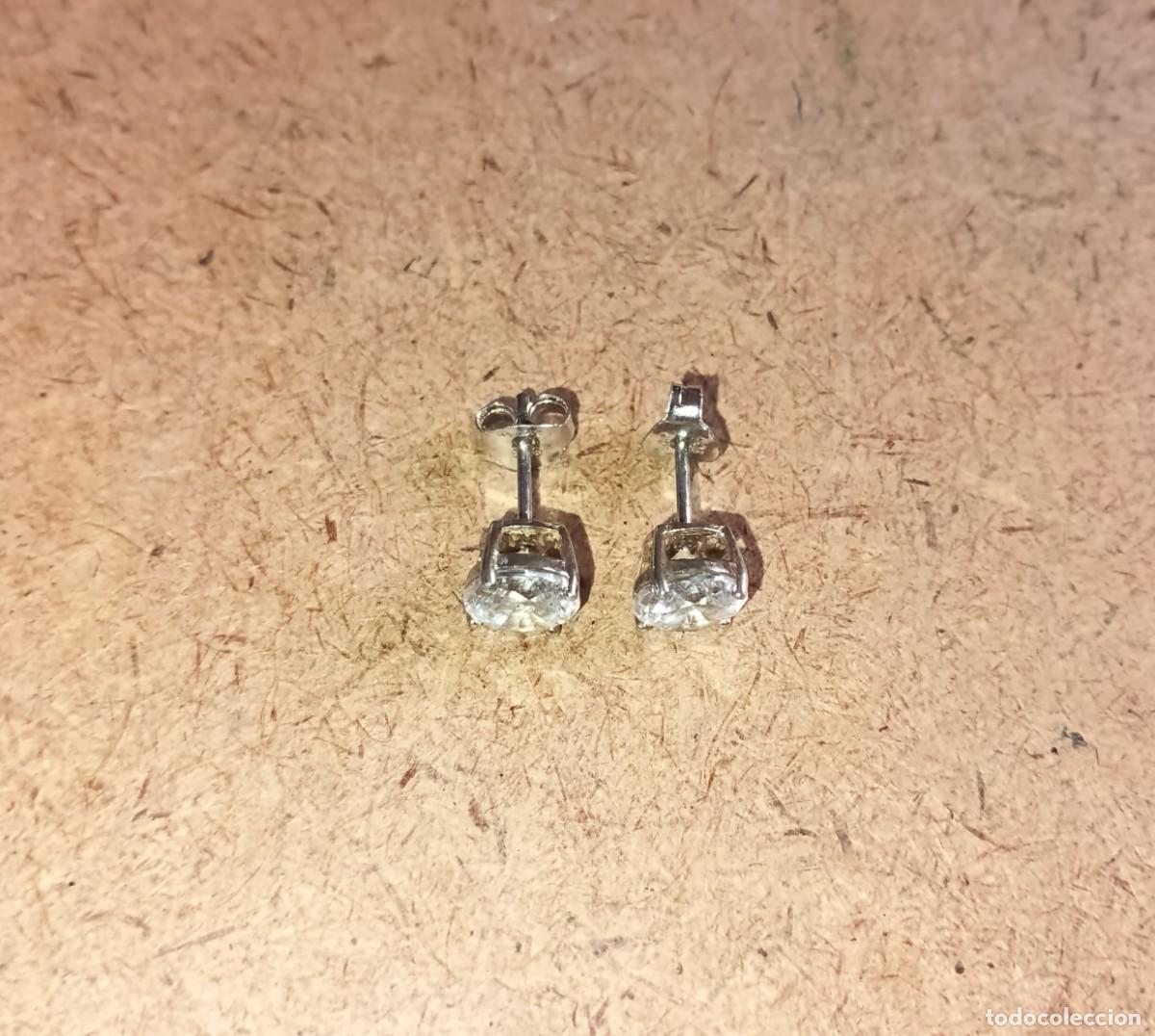 Vintage: Par de pendientes en caja - Foto 5