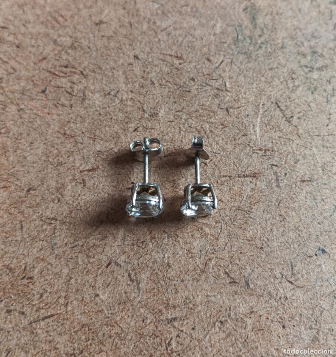 Vintage: Par de pendientes en caja - Foto 4