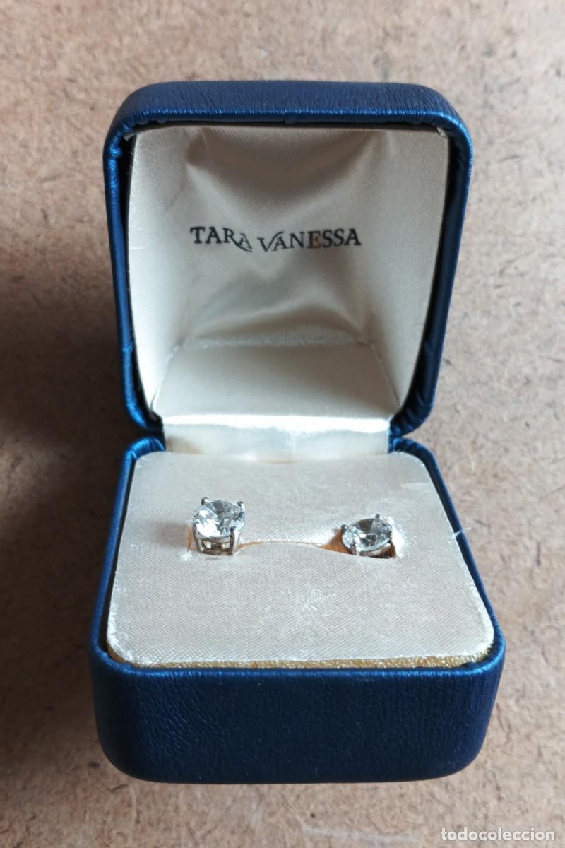 Vintage: Par de pendientes en caja - Foto 1