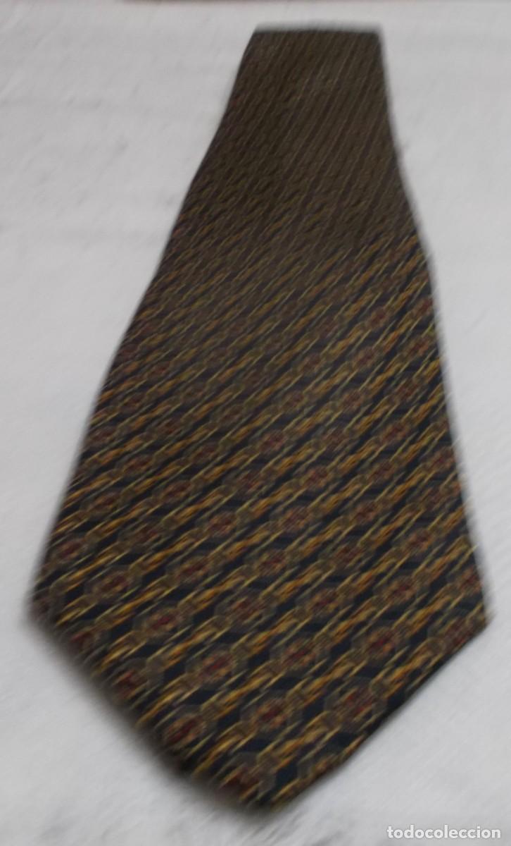 Vintage: corbata seda natural Veneciana - Foto 1