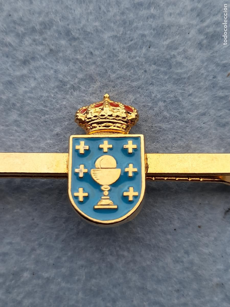 Vintage: Pasador de Corbata Escudo de Galicia. - Foto 4