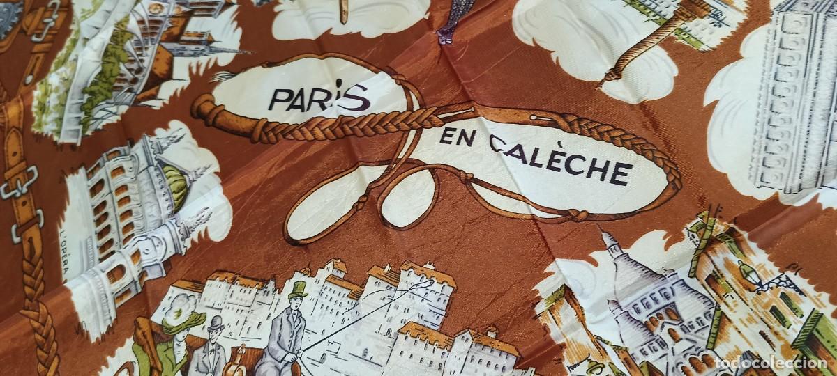 Vintage: Pa&ntilde;uelo vintage Paris en Caleche - Foto 2