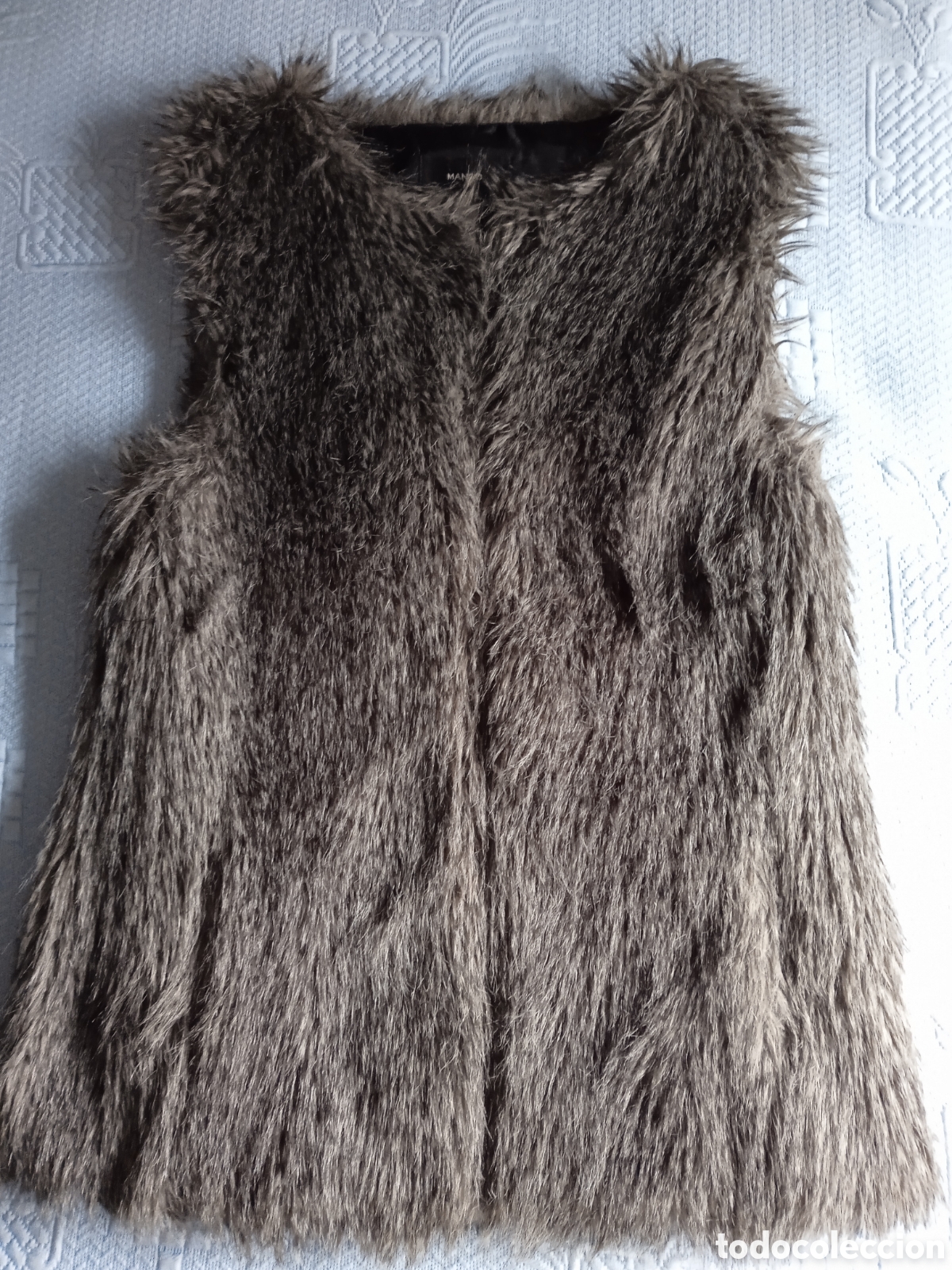 Vintage: Chaleco Mujer pelo sintetico Mango . TM - Foto 2